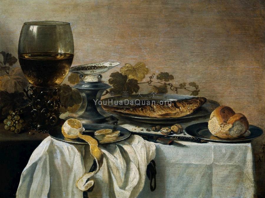 Still Life with Fish - 彼得·克莱兹